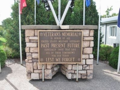 Veterans Memorial. Click for full size. Veterans Memorial image. Click for full size.