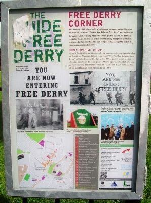 Free Derry Corner Marker image. Click for full size.