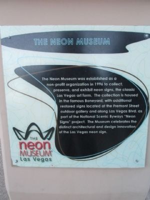 The Neon Museum Marker image. Click for full size.