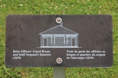Brick Officers' Guard Room Marker image. Click for full size.