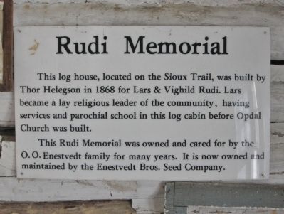 Rudi Memorial image. Click for full size.