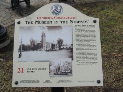 Old City Center Square Marker. Click for full size. Old City Center Square Marker image. Click for full size.