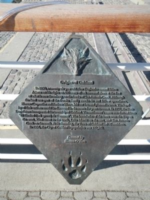 Origins of Oakland Marker image. Click for full size.