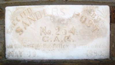 Civil War Memorial Marker. Click for full size. Civil War Memorial Marker image. Click for full size.