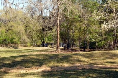 Confederate Fieldworks<br>at Battle of Natural Bridge image. Click for full size.