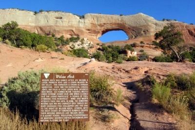 Wilson Arch Marker image. Click for full size.
