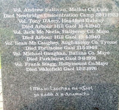 IRA Volunteers Honor Roll. Click for full size. IRA Volunteers Honor Roll image. Click for full size.