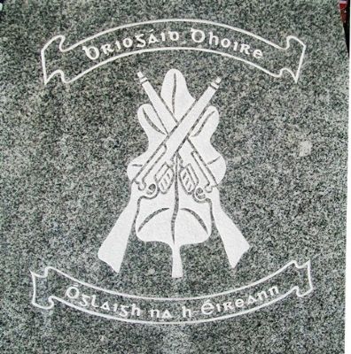 IRA Volunteers Emblem on Honor Roll. Click for full size. IRA Volunteers Emblem on Honor Roll image. Click for full size.