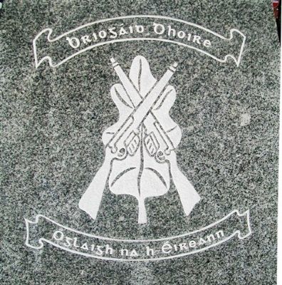 IRA Volunteers Emblem on Honor Roll image. Click for full size.