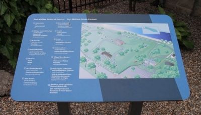 Fort Malden Points of Interest Marker. Click for full size. Fort Malden Points of Interest Marker image. Click for full size.