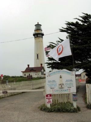 Entrance to Pigeon Point Light Station State Historic Park image. Click for full size.