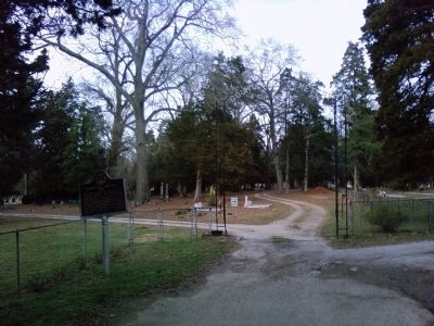 Courtland Cemetery Marker. Click for full size. Courtland Cemetery Marker image. Click for full size.