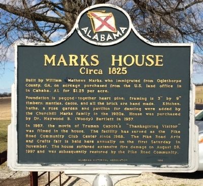 Marks House Marker image. Click for full size.