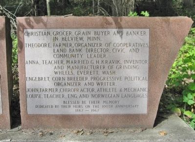 The Enestvedt Marker. Click for full size. The Enestvedt Marker image. Click for full size.