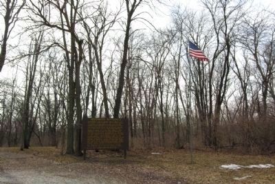 Mississinewa Battlefield Marker. Click for full size. Mississinewa Battlefield Marker image. Click for full size.