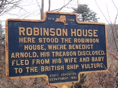 Robinson House Marker image. Click for full size.