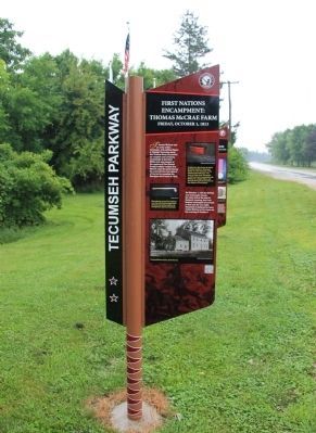 First Nations Encampment Marker image. Click for full size.