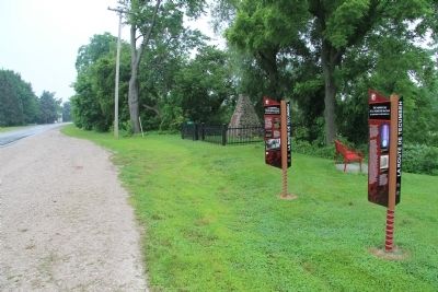 First Nations Encampment Marker image. Click for full size.