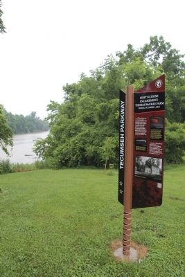 First Nations Encampment Marker image. Click for full size.