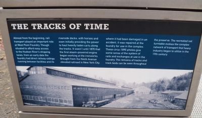 The Tracks of Time Marker. Click for full size. The Tracks of Time Marker image. Click for full size.