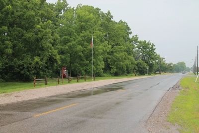 British Army River Crossing to Dolsen's Landing Marker. Click for full size. British Army River Crossing to Dolsen's Landing Marker image. Click for full size.