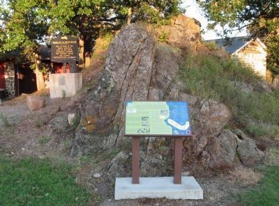 Ancient Exposed Rocks Marker. Click for full size. Ancient Exposed Rocks Marker image. Click for full size.