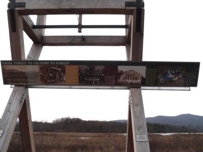From Forest to Factory to Forest Marker. Click for full size. From Forest to Factory to Forest Marker image. Click for full size.