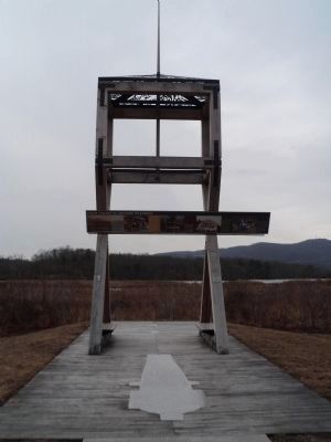 Marker in in the West Point Foundry Preserve. Click for full size. Marker in in the West Point Foundry Preserve image. Click for full size.