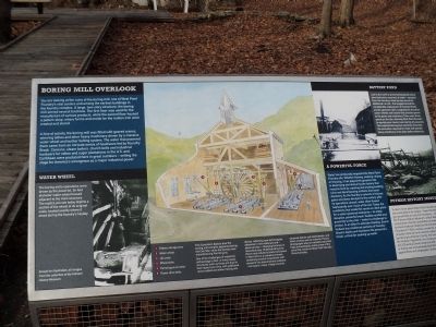 Boring Mill Overlook Marker image. Click for full size.