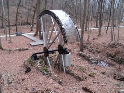 Boring Mill Water Wheel image. Click for full size.