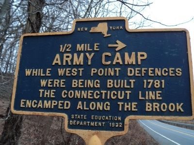Army Camp Marker image. Click for full size.