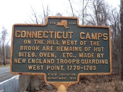 Connecticut Camps Marker. Click for full size. Connecticut Camps Marker image. Click for full size.