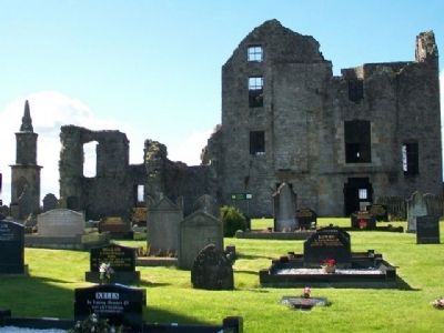 Castle Balfour Ruins at Holy Trinity Churchyard image. Click for full size.