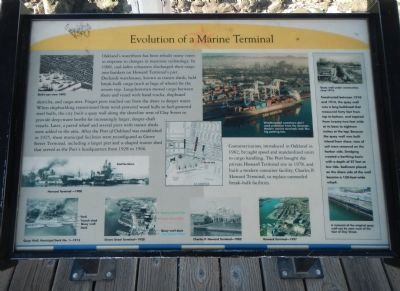 Evolution of a Marine Terminal Marker image. Click for full size.