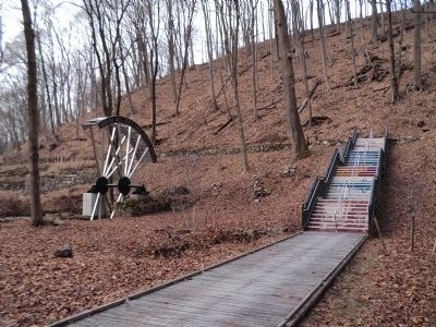 Foundry Brook Marker. Click for full size. Foundry Brook Marker image. Click for full size.