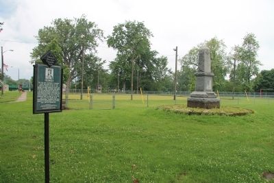 Tecumseh Marker. Click for full size. Tecumseh Marker image. Click for full size.