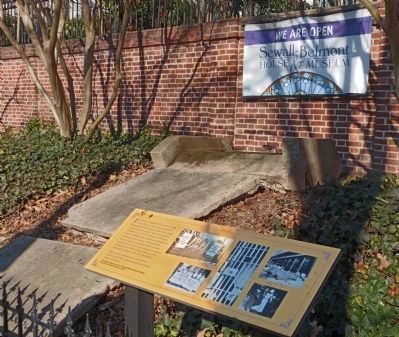 Marker in front of the Steps of the Occoquan Workhouse image. Click for full size.