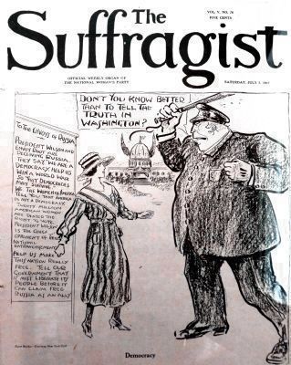 <u>The Suffragist</u>, July 7, 1917 image. Click for full size.