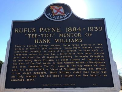 Rufus Payne, 1884-1939 Marker image. Click for full size.