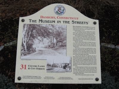 Country Lanes & City Streets Marker. Click for full size. Country Lanes & City Streets Marker image. Click for full size.
