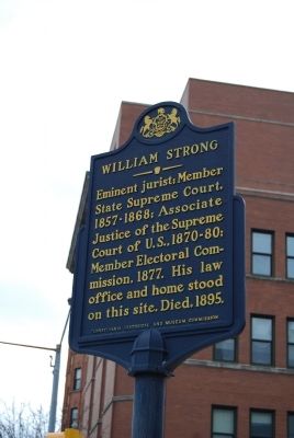 William Strong Marker image. Click for full size.