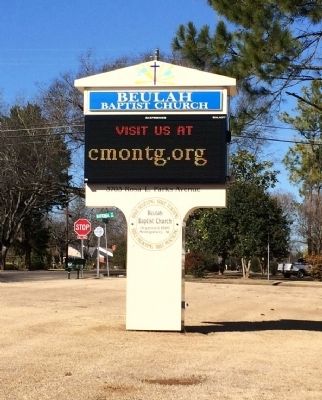 Beulah Baptist Church Sign. Click for full size. Beulah Baptist Church Sign image. Click for full size.