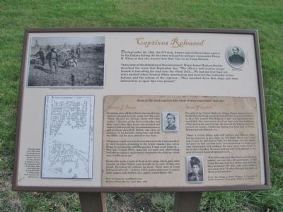 Captives Released Marker. Click for full size. Captives Released Marker image. Click for full size.