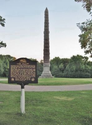 Camp Release and State Monument. Click for full size. Camp Release and State Monument image. Click for full size.