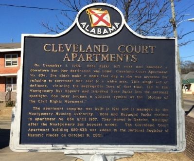 Cleveland Court Apartments Marker image. Click for full size.