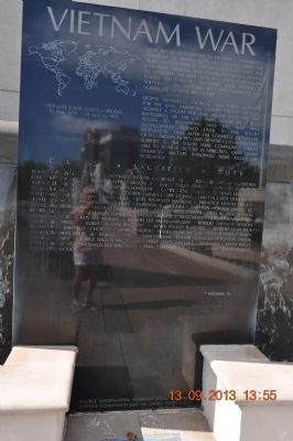 Vietnam War Marker image. Click for full size.