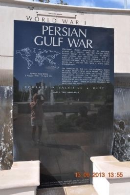 Persian Gulf War. Click for full size. Persian Gulf War image. Click for full size.