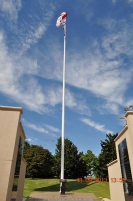 Veterans Memorial Time Capsule Marker image. Click for full size.