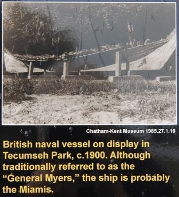 Burning of British Ships / American Encampment Marker image. Click for full size.
