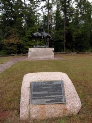 The Boy of the Waxhaws Statue and Marker image. Click for full size.